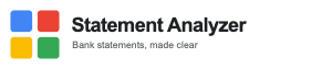 Statement Analyzer - Bank statements, made clear
